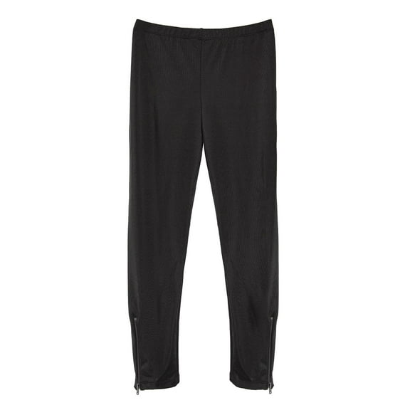 MeMoi  Ankle Zip Comfort Stretch Leggings - Girls - Female, 4-6, Black