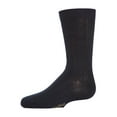 thumbnail image 1 of MeMoi Boys' Argyle All Over Crew Socks - Boys - Male, 12, Black, 1 of 2