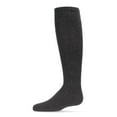 thumbnail image 1 of MeMoi  Athletic Ribbed Cotton Blend Knee High Sock - Girls - Female, 7-8, Dark Gray Heather, 1 of 8