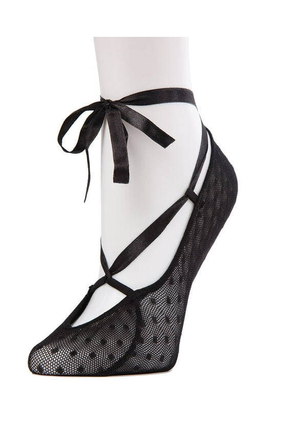 Ballerina Fashion Lace Liner Socks - Womens - Female, One Size, Nude