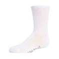 thumbnail image 1 of MeMoi Kids' Basic Cotton Blend Crew Socks, 4, White, 1 of 12