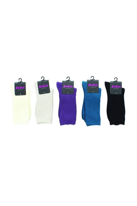 Basic Rib Crew Sock