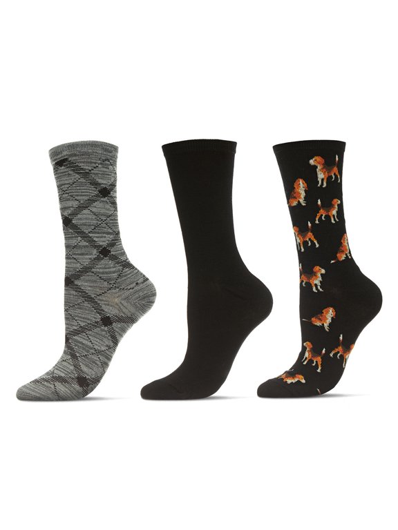 Beagle Bamboo Blend Crew 3 Pair Pack - Mens - Male