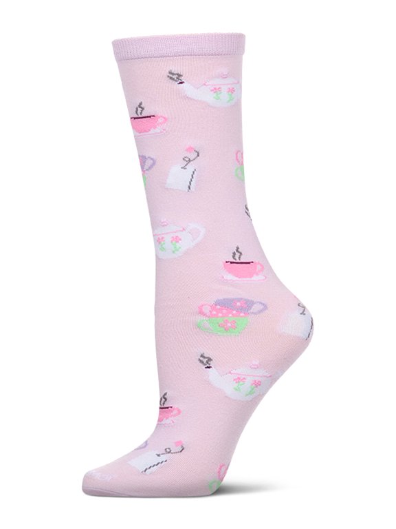 Best Tea's Forever Crew Sock - Womens - Female, 9-11, Lilac