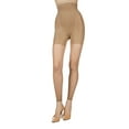 thumbnail image 1 of MeMoi BodySmootHers High Waisted Super Shaper Footless Sheers - Womens - Female (Medium, Honey), 1 of 7