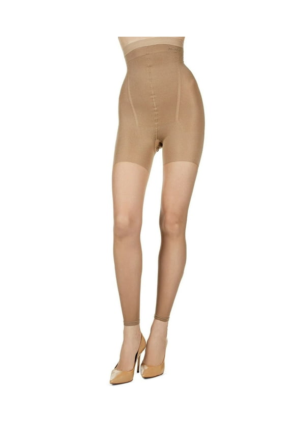 BodySmootHers High Waisted Super Shaper Footless Sheers - Womens - Female (Medium, Honey)