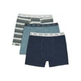 thumbnail image 1 of MeMoi  3 Pair Pack Boxer Briefs - Boys - Male, 8, Black-Gray Heather-Dark Gray Heather, 1 of 5