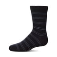 thumbnail image 1 of MeMoi Boys' Double Lined  Dress Socks - Boys - Male, 8-9, Navy, 1 of 7