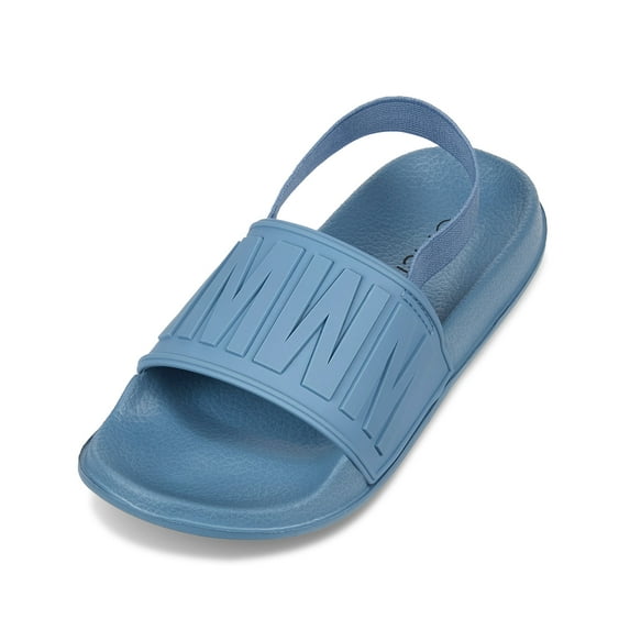MeMoi Boys and Girls Super-Soft EVA Designer Slide Sandal (XXL, Blue)
