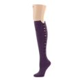 thumbnail image 1 of MeMoi Buttonlap Chunky Knit Knee High Socks - Womens - Female, 1 of 3