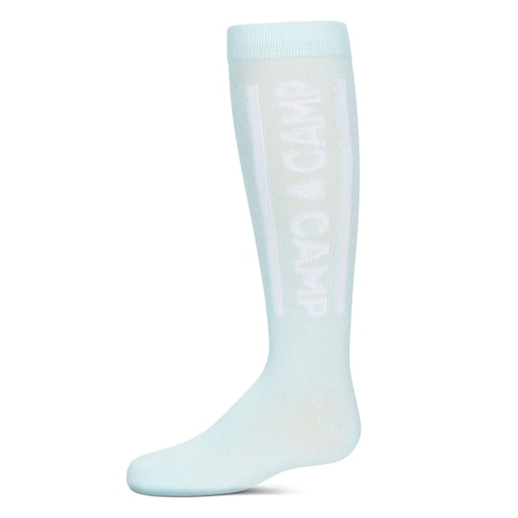 MeMoi Camp Love Knee High Socks - Girls - Female, 4, Blue