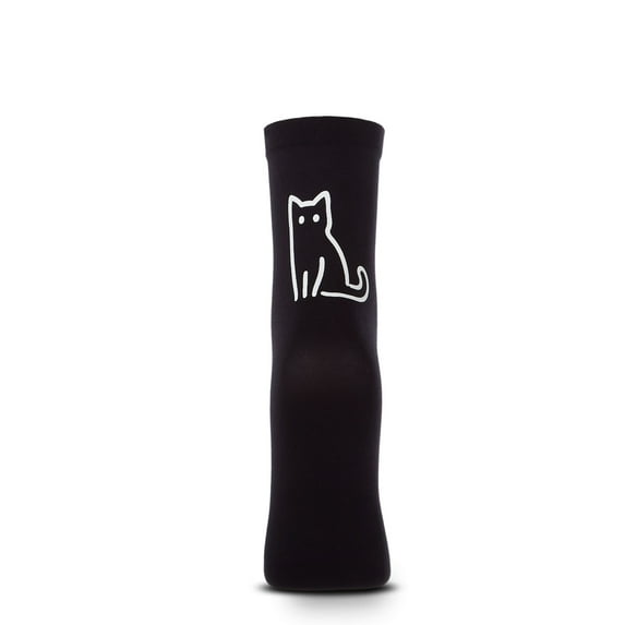 MeMoi Cat's Meow Print Anklet Socks - Womens - Female
