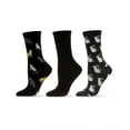 thumbnail image 1 of MeMoi Cats Galore Bamboo Blend Crew Sock 3 Pair Pack - Mens - Male, 1 of 7