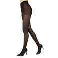 thumbnail image 1 of MeMoi Chevron Control-Top Medium-Weight Smoothing Tights - Womens - Female, 1 of 12