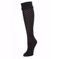 thumbnail image 1 of MeMoi Cialda Waffle Knit Knee High Sock - Womens - Female, 9-11, Ivory, 1 of 3