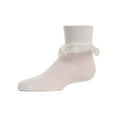 thumbnail image 1 of MeMoi Classic Lace Ruffle Anklet Socks - Girls - Female, 10, Ivory, 1 of 9