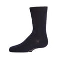 thumbnail image 1 of MeMoi Boys' Clocking Argyle Cotton Blend Dress Socks - Boys - Male, 9-11, Navy, 1 of 12