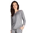 thumbnail image 1 of MeMoi Women's All Day Lounge Lightweight Raglan Pullover - Womens - Female, 1 of 6