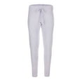 thumbnail image 1 of MeMoi Women's Chenille Drawstring Ultra-Plush Jogger Pants - Womens - Female, Small, Purple Heather, 1 of 12