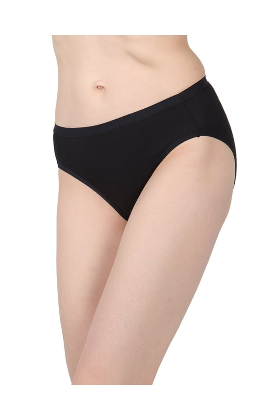 Combed Cotton Basic Hipster Panties 3 Pack - Womens - Female, 4XS, White