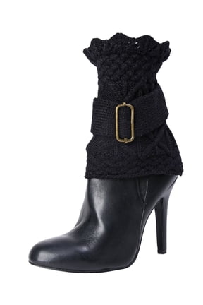 Comet Buckle Accent Boot Topper - Womens - Female