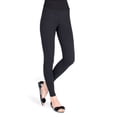 thumbnail image 1 of MeMoi Women's Comfort Cotton Blend Lightweight Leggings - Womens - Female (Medium/Large, Dark Gray Heather), 1 of 7
