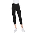 thumbnail image 1 of MeMoi Women's Comfort Cotton Capri Lightweight Leggings - Womens - Female, 1 of 7