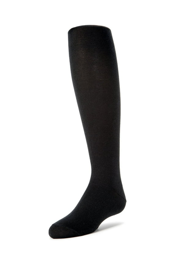 Cotton Blend Opaque Sweater Tights - Girls - Female, 2, Navy