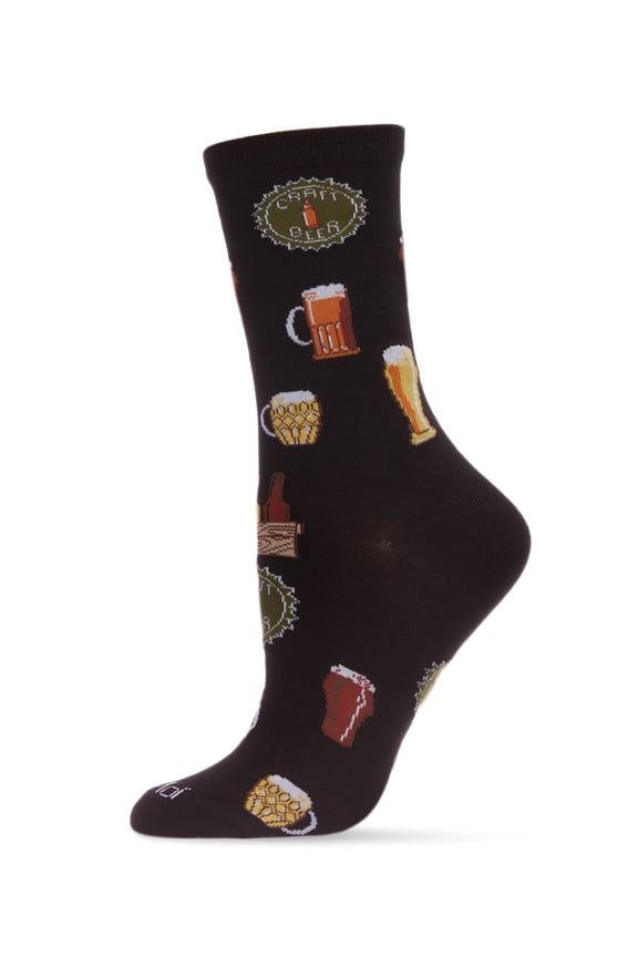 Craft Beer Bamboo Blend Crew Sock - Mens - Male