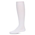 thumbnail image 1 of MeMoi  Crochet Ruffle Design Knee High Socks - Girls - Female, 12, White, 1 of 2