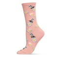 thumbnail image 1 of MeMoi Daisy Bees Bamboo Blend Crew Sock - Mens - Male, 1 of 9