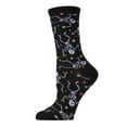 thumbnail image 1 of MeMoi Dancing Dead Skeleton Crew Socks - Mens - Male, 1 of 7
