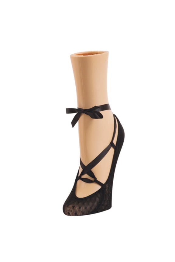 Dancing Dot Ballet-Style Foot Liner - Womens - Female (One Size, Tulipwood)