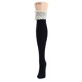 thumbnail image 1 of MeMoi Diamond Knits Cotton Blend Over The Knee Sock - Womens - Female, 1 of 2