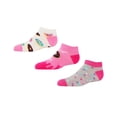 thumbnail image 1 of MeMoi Donut Low-Cut Socks 3-Pack - Girls - Female, 9-11, Assorted, 1 of 8