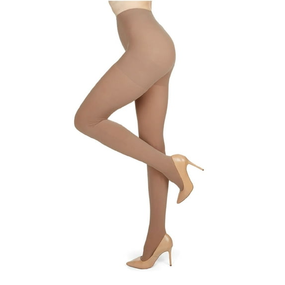 MeMoi FirmFit Warm Control Top Tights - Womens - Female, S-M, Sunfair