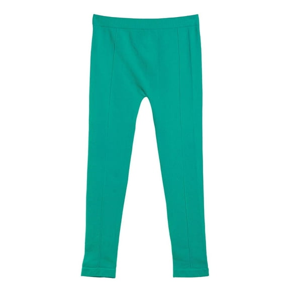 MeMoi Front Seam Cotton Blend Leggings - Girls - Female (4-6, Teal)
