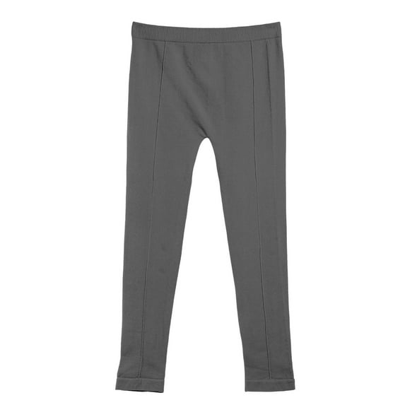 MeMoi Front Seam Cotton Blend Leggings - Girls - Female, 12-14, Gray