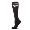 thumbnail image 1 of MeMoi  Fuzzy Bow Knee High Socks - Girls - Female, 6, Black, 1 of 7