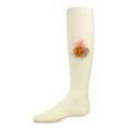 thumbnail image 1 of MeMoi Fuzzy and Fun Girls Pom-Pom Cotton Blend Knee Socks - Girls - Female, 4, Winter White, 1 of 7