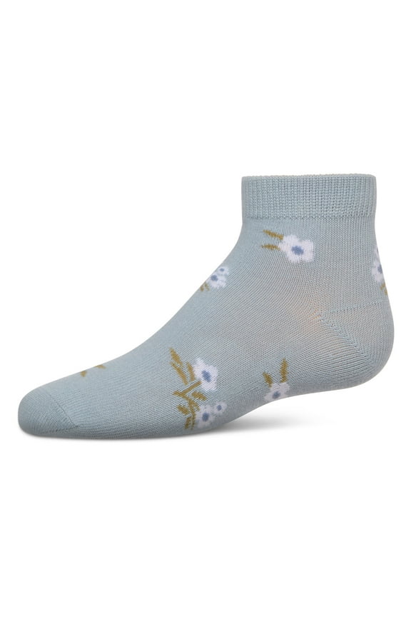 Blissful Bloom Anklet Socks - Girls - Female, 0, Tan