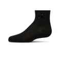 thumbnail image 1 of MeMoi Girls Bow-Trimmed Mercerized Cotton Rich Ankle Sock - Girls - Female, 2, White, 1 of 6