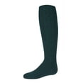 thumbnail image 1 of MeMoi Girls Cozy Cable Ribbed Knit Knee-High Socks - Girls - Female, 10-12, Dark Hunter Green, 1 of 12