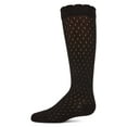 thumbnail image 1 of MeMoi Girls Pointelle Soft Stretch Cotton Knee Socks - Girls - Female, 10, White, 1 of 11