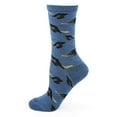 thumbnail image 1 of MeMoi Graduation Cap Bamboo Blend Crew Sock - Mens - Male, 1 of 4