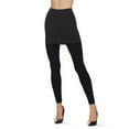 thumbnail image 1 of MeMoi Grinza Capri Workout Skirted Leggings - Womens - Female, 1 of 3