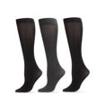 thumbnail image 1 of MeMoi Heather/Solid 3 Pair Trouser Socks - Mens - Male, 1 of 6