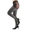 thumbnail image 1 of MeMoi Houndstooth Pearl Bow Opaque Tights - Mens - Male, 1 of 7