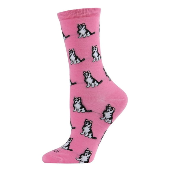 MeMoi Huskies Bamboo Blend Crew Socks - Mens - Male