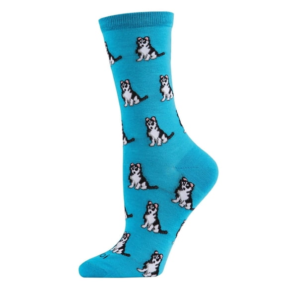 MeMoi Huskies Bamboo Blend Crew Socks - Mens - Male